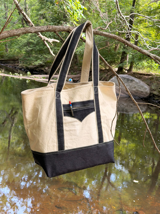 Denim Tote